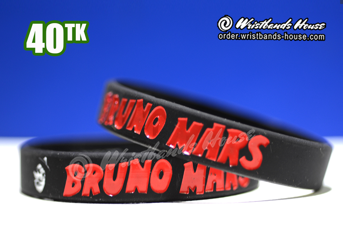 Bruno Mars Black 1/2 Inch